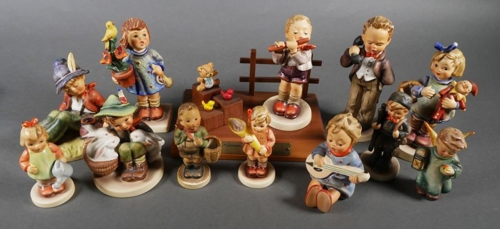 HUMMEL GOEBEL (12) FIGURINES