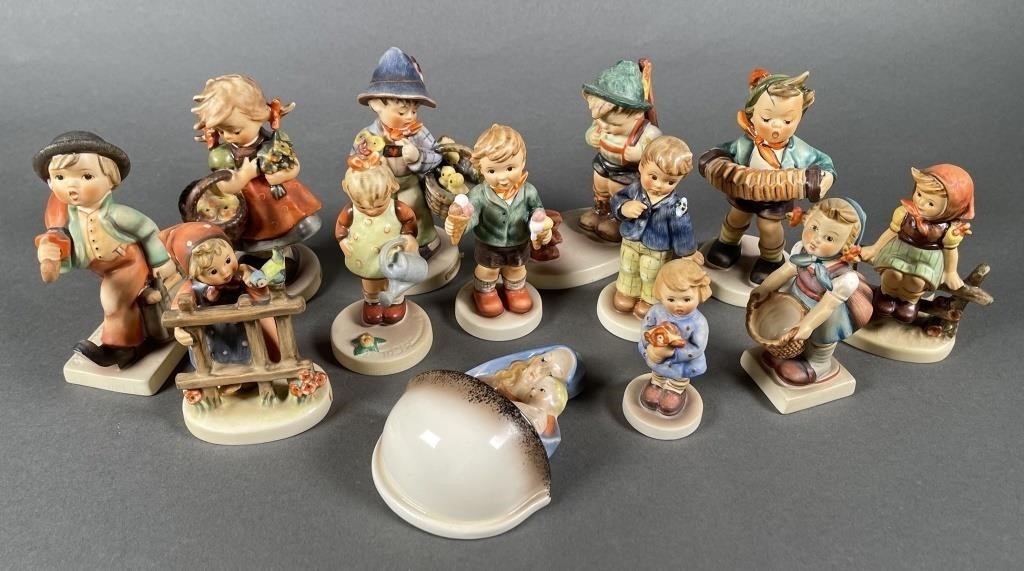 HUMMEL GOEBEL (13) FIGURINES