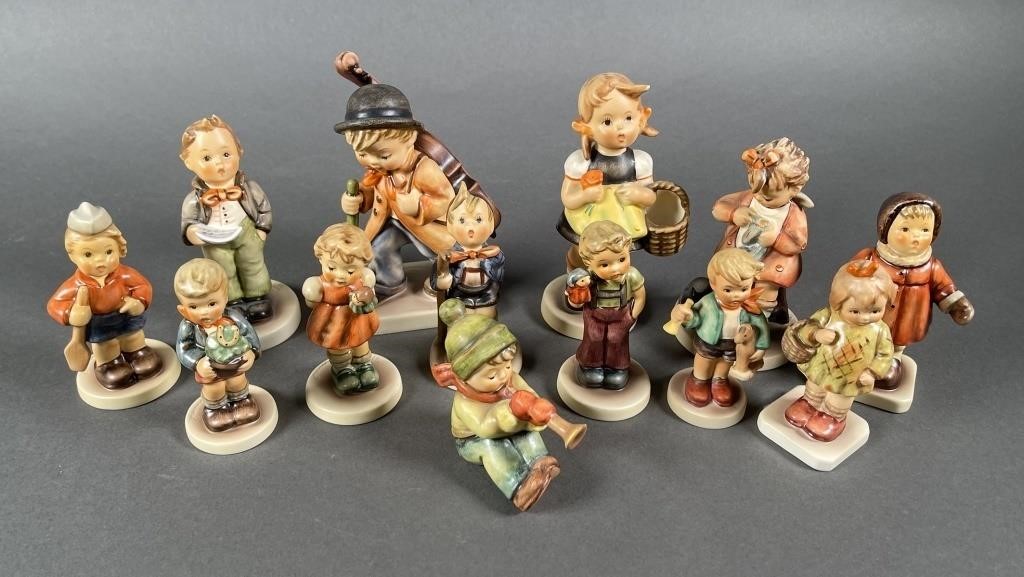 HUMMEL GOEBEL (13) FIGURINES