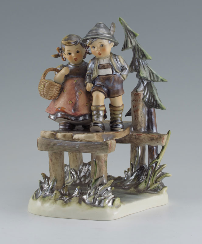 HUMMEL PORCELAIN FIGURINE: ON OUR