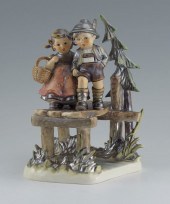 HUMMEL PORCELAIN FIGURINE: ON