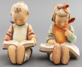 HUMMEL PORCELAIN READING BOY &
