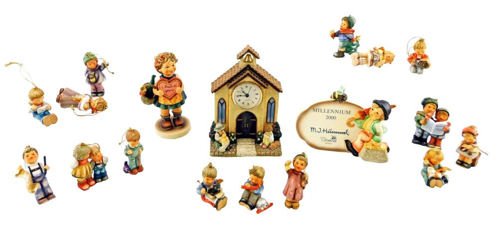 HUMMELS, EIGHT PIECES, MOST WITH