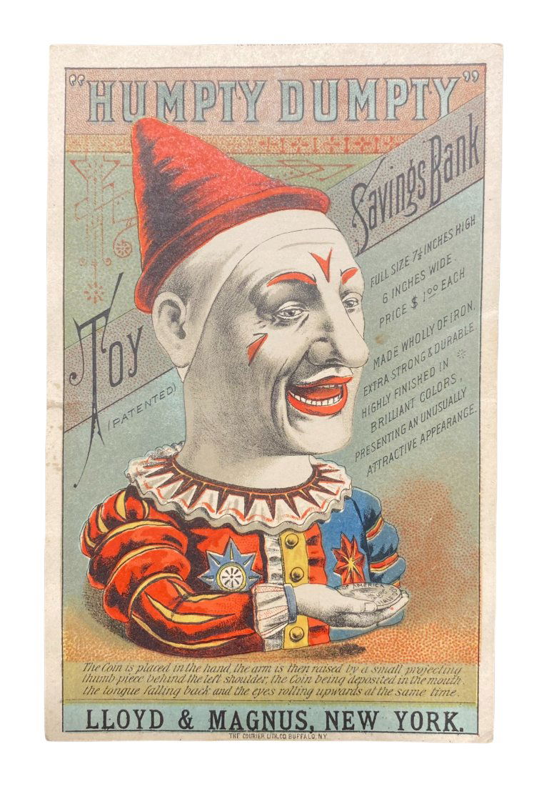 HUMPTY DUMPTY TOY SAVINGS BANK