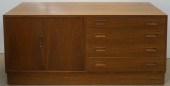 HUNDEVAD DANISH TEAK CREDENZA
