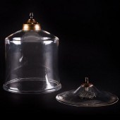 HUNDI GLASS SHADE AND FITTINGT