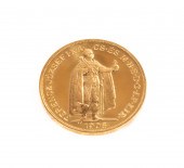 HUNGARY 1908 100 KORONA GOLD C