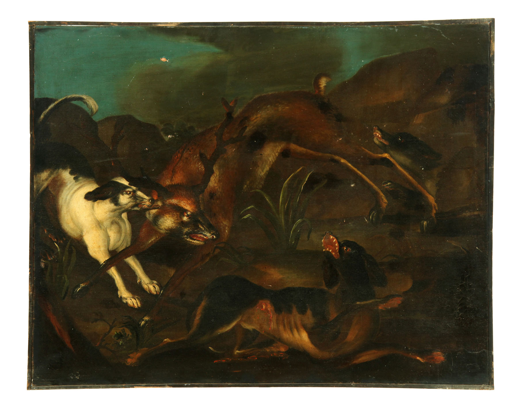 HUNT SCENE (EUROPEAN SCHOOL 