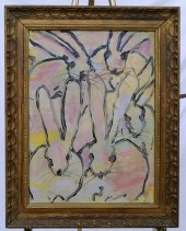 HUNT SLONEM AMERICAN BORN 1951