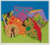 HUNT SLONEM (B. 1951), "PILLOW