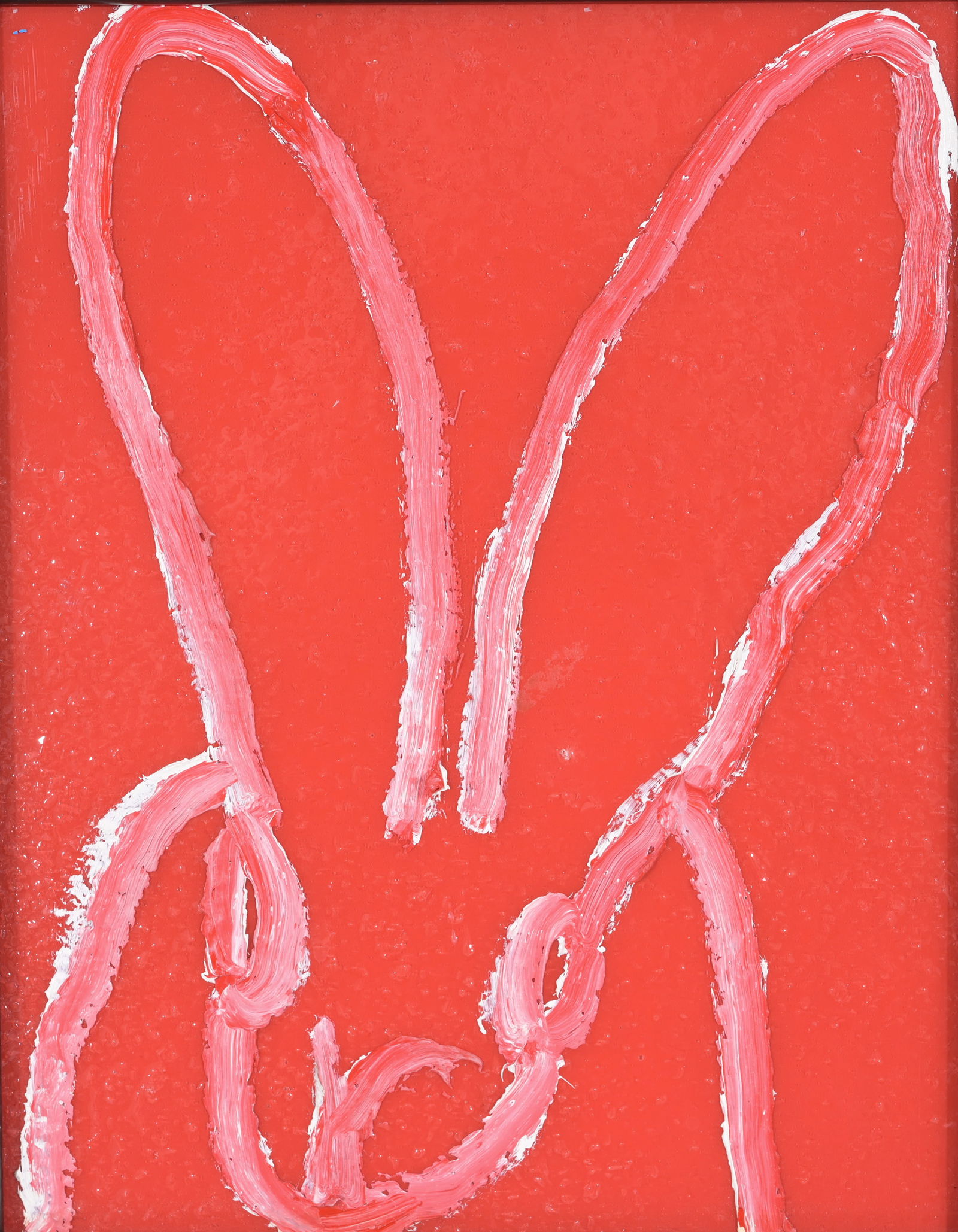 HUNT SLONEM (B. 1951) "RED