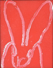 HUNT SLONEM (B. 1951) "RED ROV