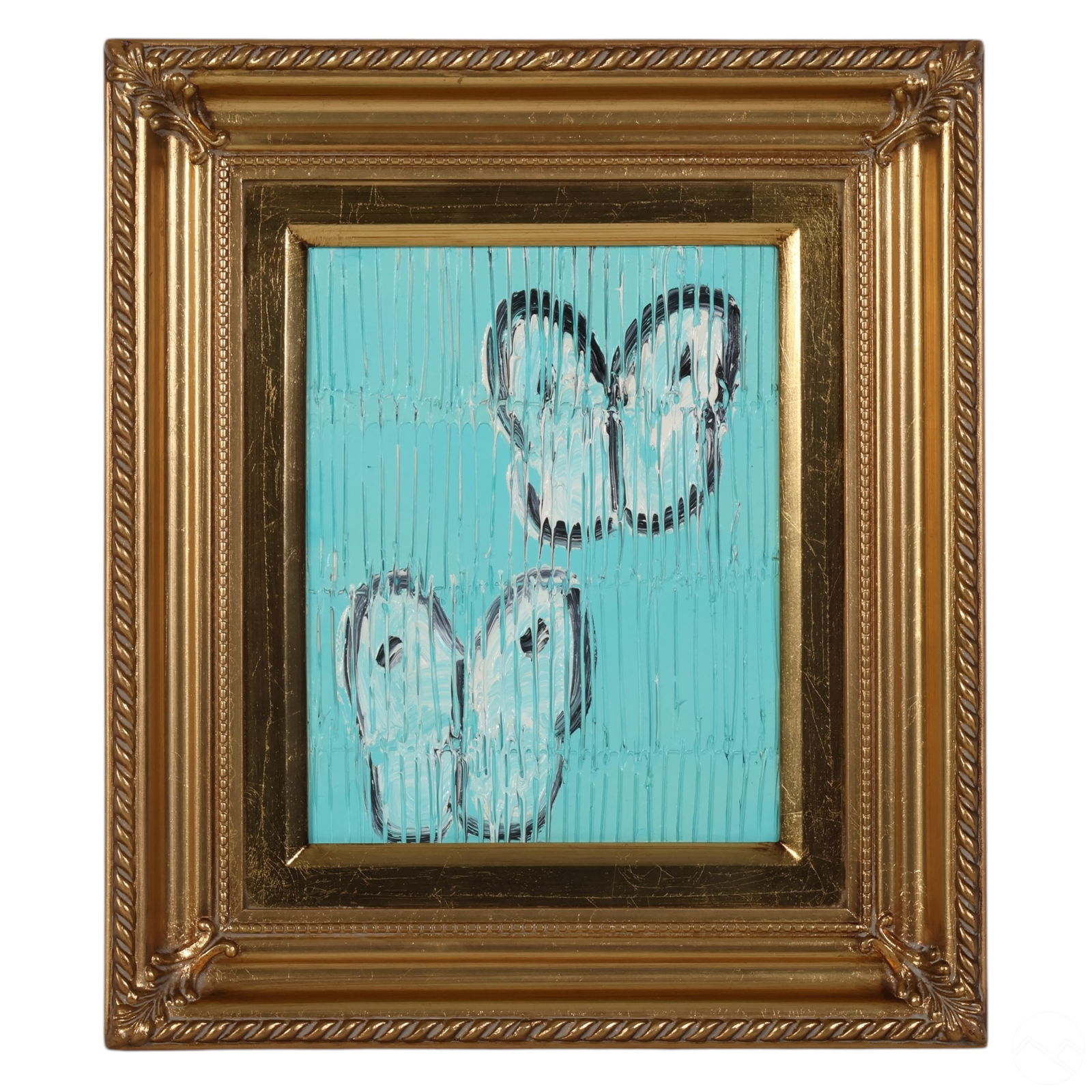 HUNT SLONEM B.1951 AQUAMARINE