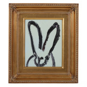 HUNT SLONEM B.1951 JOY TO BUNN