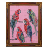 HUNT SLONEM B.1951 "ROSELLOS"
