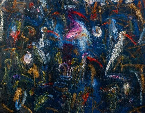 HUNT SLONEM &QUOT;HORNBILLS&QUOT;