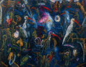 HUNT SLONEM &QUOT;HORNBILLS&QU