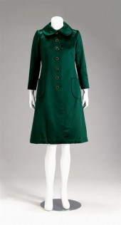Hunter green silk satin Christ