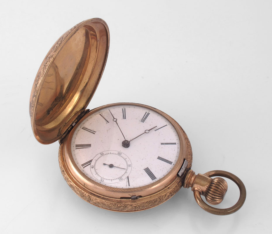 HUNTERS CASE POCKET WATCH CA. 1900: