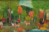 HUNTING CAMP BY FREDERICK WAGE
