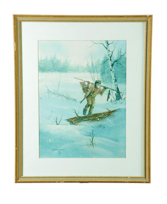 HUNTING SCENE BY GERRY METZ