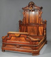 HUNTINGTON-HOLLADAY WALNUT BED