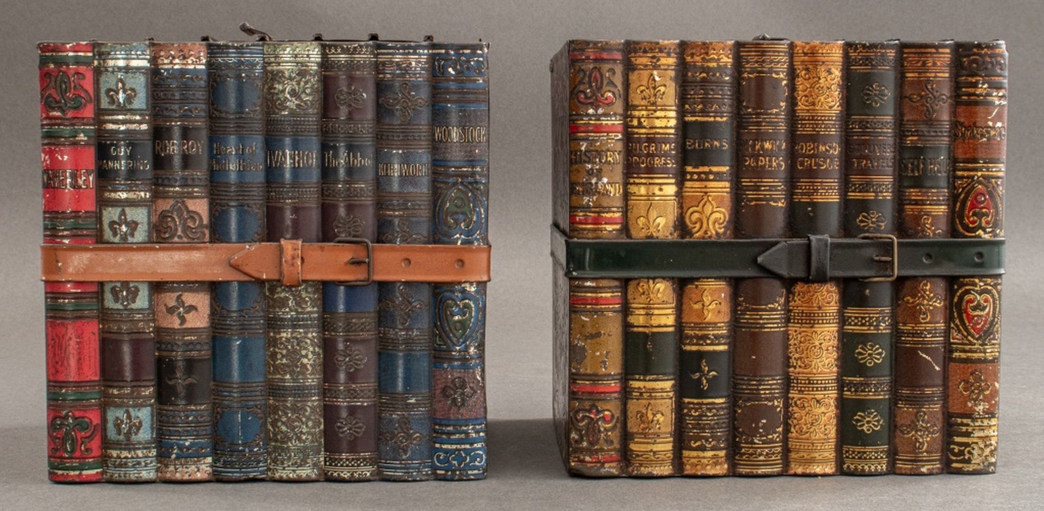 HUNTLEY & PALMERS BISCUIT TINS IN