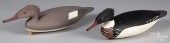 HURLEY CONKLIN PAIR OF MERGANS