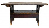 HUTCH TABLE, AMERICAN, LATE 18