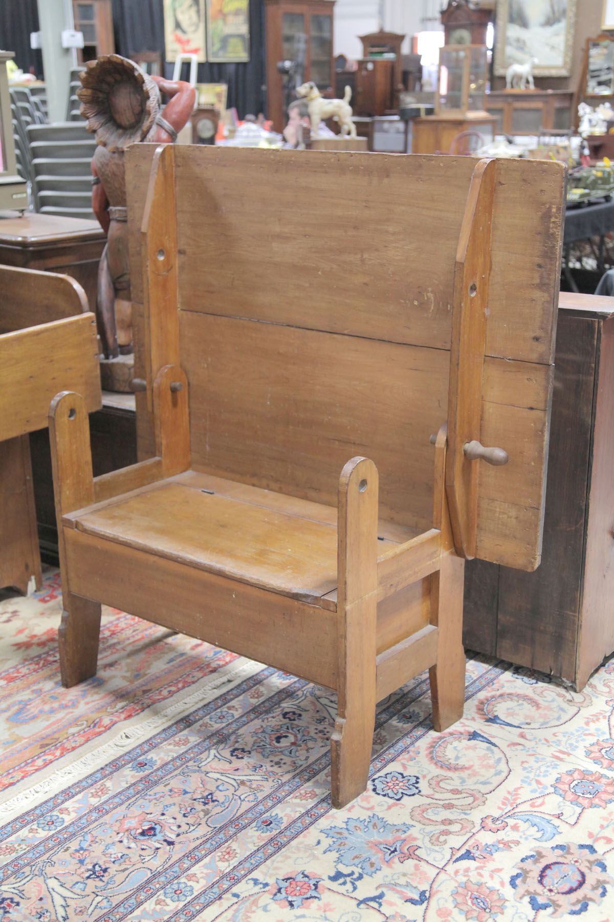 HUTCH TABLE.  American  late 19th