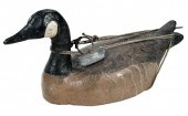 HUTCHINS CANADA GOOSE DECOY, B