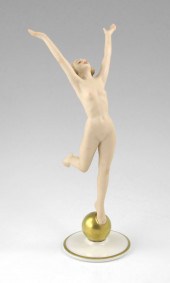 HUTSCHENREUTHER ART DECO NUDE