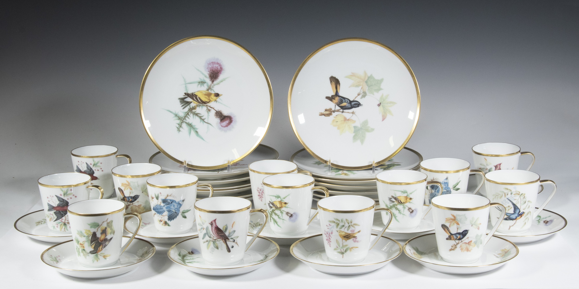 HUTSCHENREUTHER "AUDUBON" PORCELAIN
