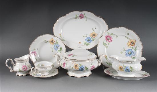 Hutschenreuther floral decorated