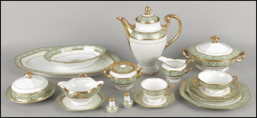 HUTSCHENREUTHER GILT PORCELAIN