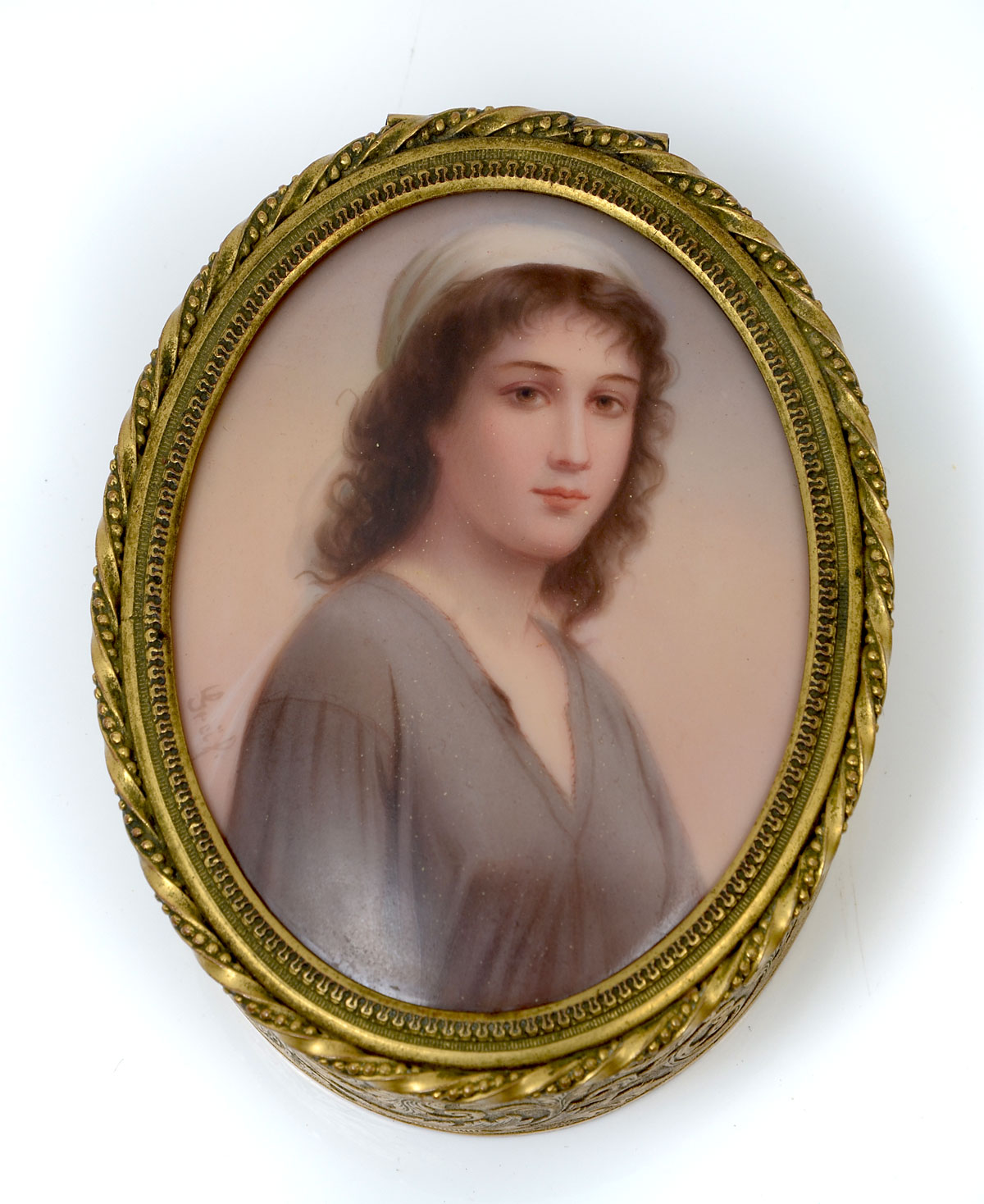 HUTSCHENREUTHER PAINTED PORCELAIN