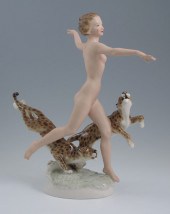 HUTSCHENREUTHER PORCELAIN NUDE