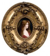 Hutschenreuther porcelain plaq