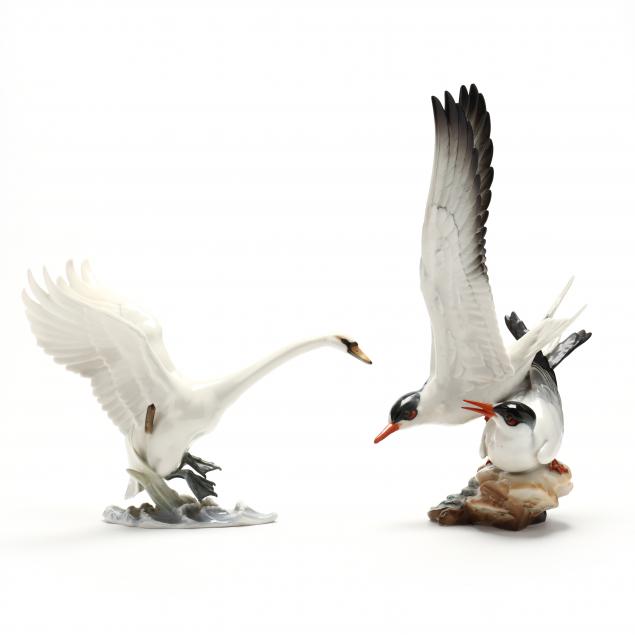 HUTSCHENREUTHER SWAN RISING AND