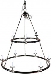 HUXLEY CHROME NINE-LIGHT CHAND