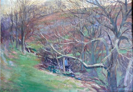 H.W. Phelan Gibb (1870-1948) oil on