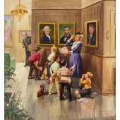 HY HINTERMEISTER, OIL ON CANVA