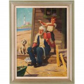 HY HINTERMEISTER, OIL ON CANVA