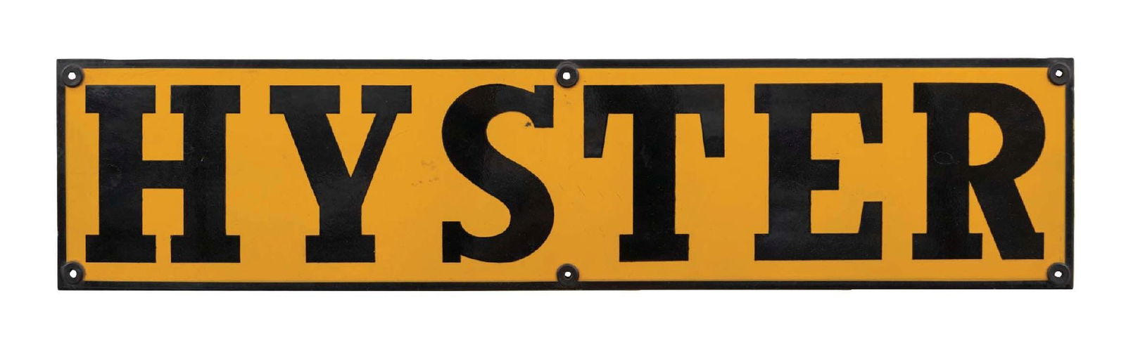 HYSTER FORKLIFTS PORCELAIN SIGNSSP.