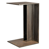 I BEAM SIDE TABLE, GARY HUTTON