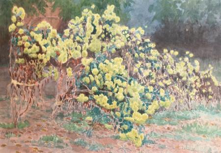 (i) Fujio Yoshida Flowering Bushes,
