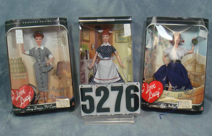 I Love Lucy Dolls MIB, All mint