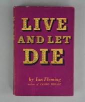 IAN FLEMING. 'LIVE AND LET DIE