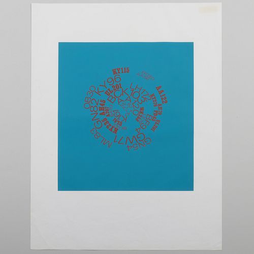 IAN HAMILTON FINLAY (1925-2006):