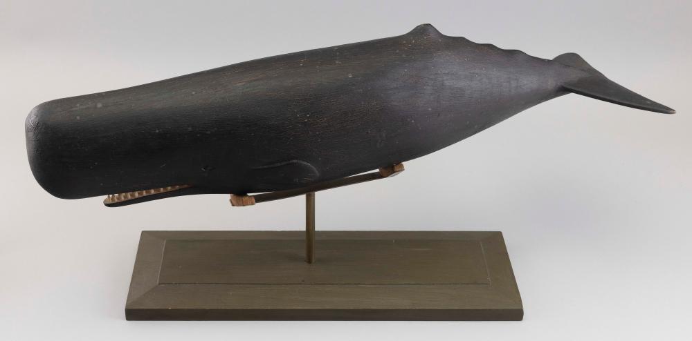 IAN MCNAIR CARVED WOODEN SPERM